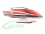 Haube & Heckrohr Set Rot / Weiss - Urukay Competition