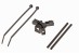 Antennenhalter schwarz f�r Heckrohr