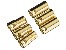 Castle Creations 6,5mm Goldkontaktstecker Set (3 Paar)