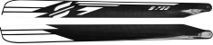 SAB S722 CFK ROTORBL�TTER 721 mm / MAIN BLADES - WEISS