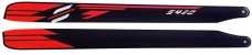 SAB CFK ROTORBL�TTER S420 / MAIN BLADES S420 - ORANGE