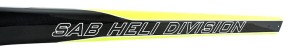SAB CFK Heckrohr Gelb Carbon 650 / Tail Boom Yellow Carbon 650 - Goblin Black Nitro / Thunder