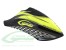 Vollcarbon Airbrushhaube GELB / SCHWARZ - GOBLIN SPEED