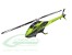 Airbrush GFK Haube GELB / SCHWARZ - Goblin 380