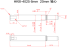 Scorpion HKIII-4025 Motorwelle / Shaft Kit (6mm 20mm) Scorpion HKIII-4025 Motorwelle / Shaft Kit (6mm 20mm)