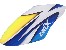 Blue Thorne Airbrush GFK Haube f�r Blade 130X