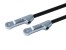 Lynx Heavy Duty Carbon Heckstreben Set Silber - 300 X